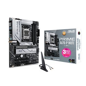 ASUS PRIME X670-P WIFI-CSM STCOM 에이수스 컴퓨터 PC 게이밍 메인보드 AMD CPU 추천