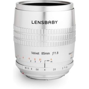 미국 렌즈베이비 벨벳 카메라렌즈 Lensbaby Velvet 85 for Canon RF Silver 1561867