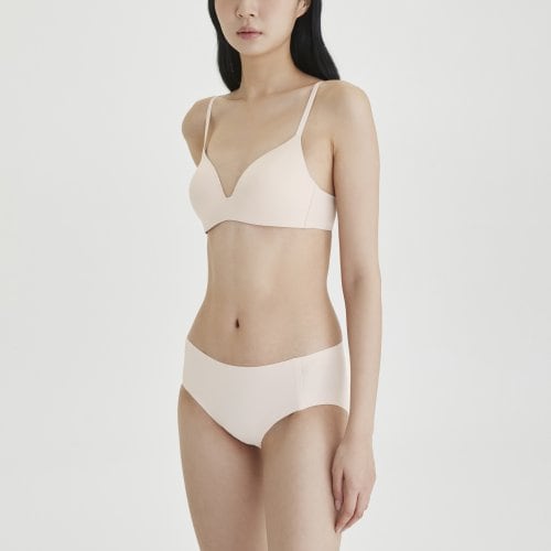 여 퍼펙트 노라인 원몰드브라 (BEIGE / MUSTARD / BLACK)