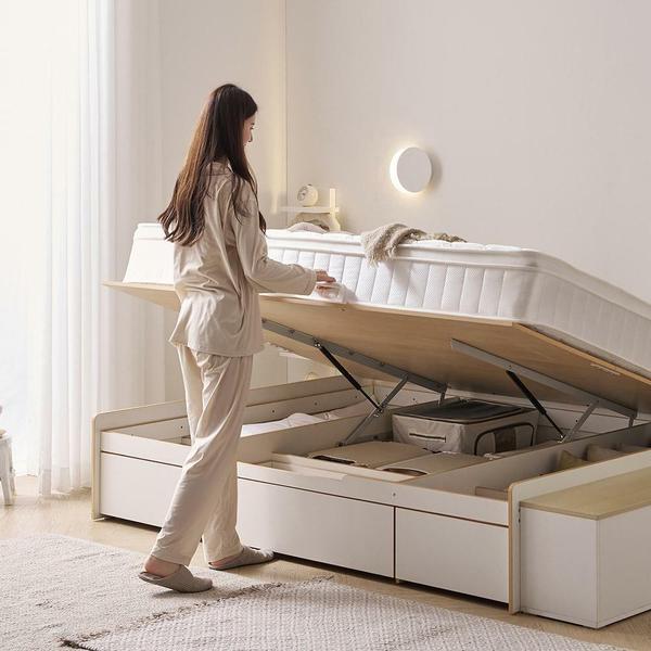 무빙업 E0 리프트업 수납 침대프레임 슈퍼싱글 SS