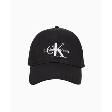 Calvin Klein Jeans ACC [BTS정국착장]남녀공용 CKJ 모노그램 엠브로이더리 볼캡 (HX0263-001)