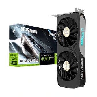 조텍(ZOTAC) ZOTAC GAMING 지포스 RTX 4070 SUPER TWIN Edge OC D6X 12GB.-