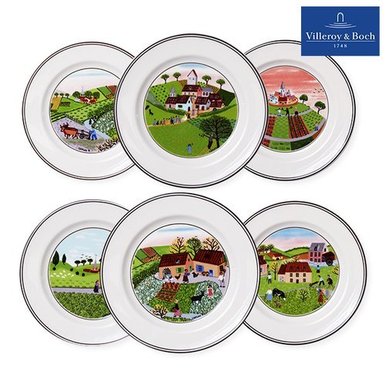 VILLEROY&BOCH 디자인나이프 플레이트 27cm 6종