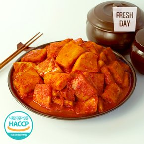 [도깨비김치] 국내산 재료 남부식 석박지 무 섞박지 2kg
