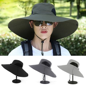  여름 자외선차단 챙넓은 와이드 챙모자 남자 벙거지 모자 선캡 사파리 정글 등산 캠핑