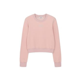 리에떼 라운드넥 크롭 자수 맨투맨-U1F42JPO920