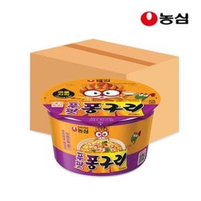 농심 푸팟퐁구리 큰사발면 104g x 16개 1박스