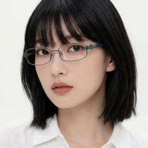 안경테 TO5019 008 실버 메탈테 명품 사각 스몰핏