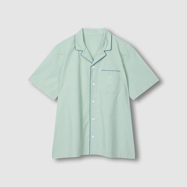 남 60수 코튼 라인 5부 파자마 세트 J216201108045