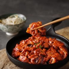  [푸딩팩토리] 특제양념 쭈꾸미삼겹살 350g 쭈꾸미삼겹볶음 쭈삼 밀키트 캠핑 덮밥