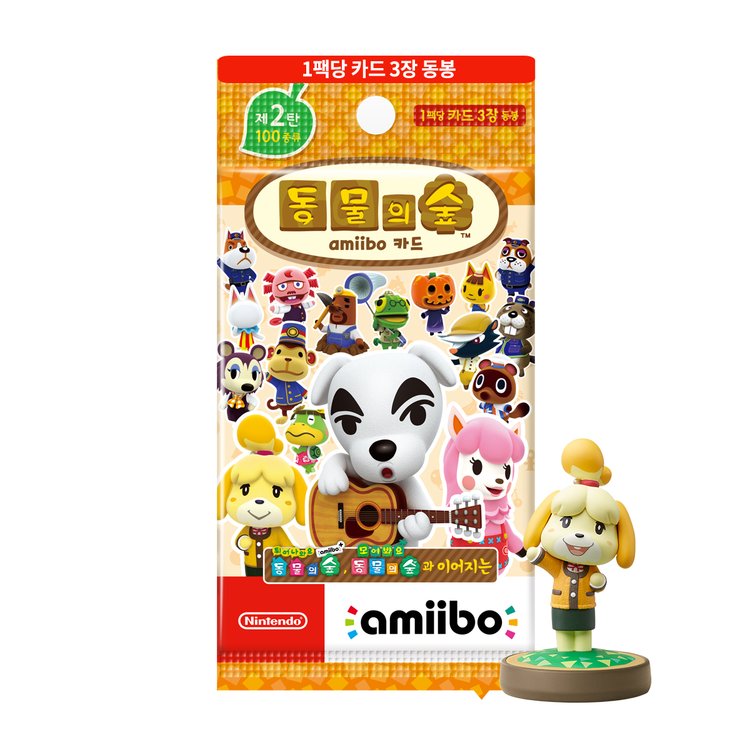 닌텐도 스위치] 동물의 숲 Amiibo 카드 제2탄 (1박스=50팩 판매), 믿고 사는 즐거움 Ssg.Com