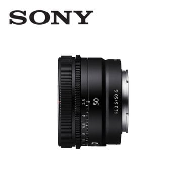 소니 FE 50mm F2.5 G 풀프레임 미러리스용 표준 단렌즈 / 정품상품 / 인물용 렌즈 / SEL50F25G