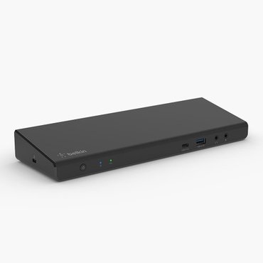 벨킨 유니버셜 USB-C 트리플 디스플레이 독 도킹스테이션 멀티허브 85W 4K INC007