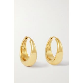 LI&Eacute; STUDIO 리에 스튜디오 더 안드레아 골드 도금 후프 이어링 1647597314513370