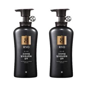 초의방 프리미엄 증상완화 샴푸 490ml x 2개 려