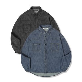 Western Denim Shirt -  2COL