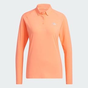 2023 S/S Women Golf  에어로레디 라이트웨이트 긴팔 폴로 셔츠 HT0044 (다홍)