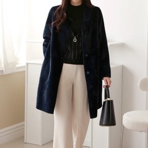 [~99까지]여성 버튼타입 카라 코트