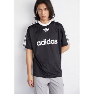 아디다스 4509855 adidas ADICOLOR - Print T-shirt black/white