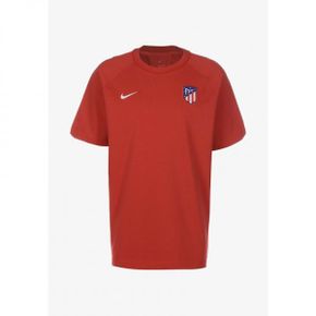 ATLETICO MADRID 트래블 SS 프린트 반팔 티셔츠 레드 클레이 브라운 화이트