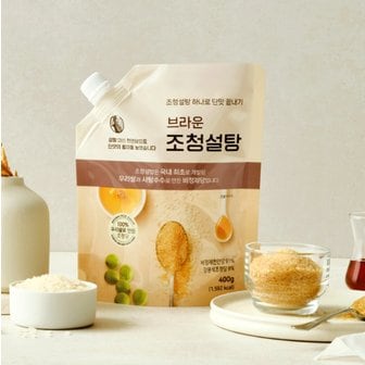  강봉석조청 브라운 조청설탕 400g