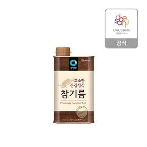 청정원 고소한 건강생각 참기름 350ml x 2개