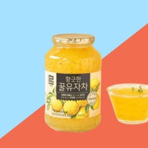 녹차원 유자차 꿀 유자차 1kg