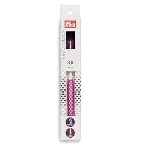 프림 Prym 에르고노믹 코바늘 3mm 핑크 PRM218483