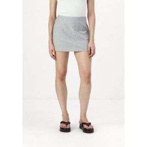 4977827 Abercrombie  Fitch SCARLETT MINI - Mini skirt grey heather