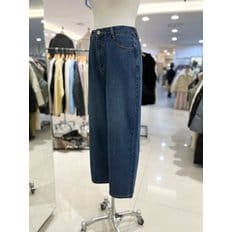 배색 포인트 9부 데님 팬츠 청바지 CHA-DP504W2 [P003464998]