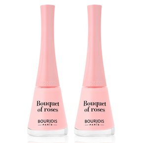 부르조아 Bourjois 원 세컨드 매니큐어 013 부케 오브 로즈 9ml 2개