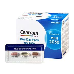 원데이팩 맨 2030 3210mg x 30팩 1박스 멀티비타민 오메가3 밀크씨슬 V