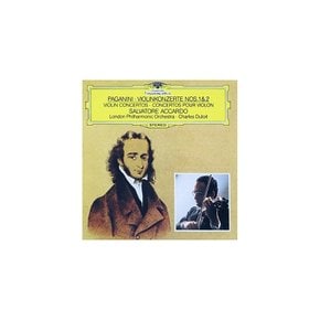 살바토레 아카르도-파가니니: 바이올린 협주곡 1번 & 2번 라 캄파넬라 CD F/S 신작