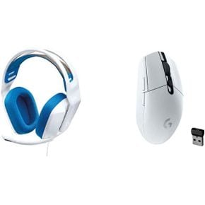독일 로지텍 헤드셋 Logitech G 335 Wired Gaming Headset G305 Light Speed Wireless Mouse Whi