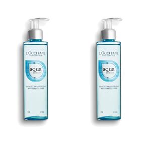 [해외직구] L`OCCITANE 록시땅 아쿠아 레오티어 젤 클렌져 195ml 2팩