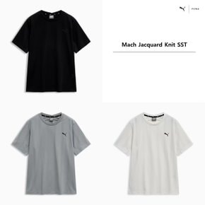 마하 자카드 니트 티셔츠 남여공용 940652 - 01 02 03 Mach Jacquard Knit SST