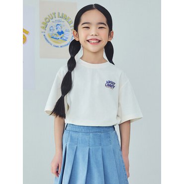 탑텐키즈 25년 SS (공용) 어바웃모먼트 쿨에어 코튼 티셔츠 (빛을 되찾다, 광복 80th)MKF2TS3807