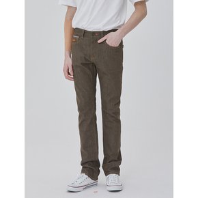 DENIM COLORED SELVEDGE PANTS KHAKI