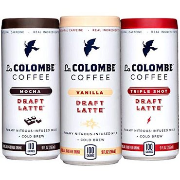  [해외직구] La  Colombe  La  Colombe  드래프트  라떼  콜드프레스  에스프레소  버라이어티  9온스  캔  모카트리플  샷바닐라  12팩