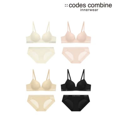 코데즈컴바인이너웨어 노와이어 브라세트 4종택1 (CEWBR162+CEWBP162)