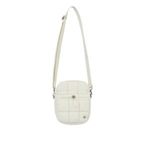 NEW SYMBOL RIVET QUILTING MINI CROSS BAG IVORY 뉴심볼로고 아이보리 ACBLSM-IVY