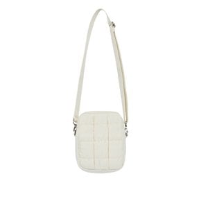 NEW SYMBOL RIVET QUILTING MINI CROSS BAG IVORY 뉴심볼로고 아이보리 ACBLSM-IVY