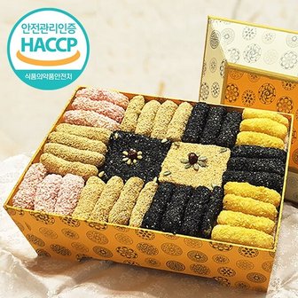 웰굿 HACCP 강릉 명품 수제전통한과 4단 선물세트 3A(3kg)