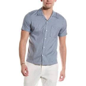 4696773 Reiss Arnold Cuban Collar Shirt