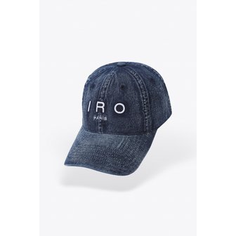 IRO [여주점] [이로] 남성 TROYES IRO 워싱 데님 볼캡 IXRAX24701BUX
