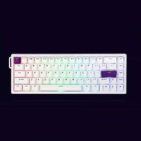 EPOMAKER HE68 자석축 기계식 키보드 Gasket구조 RT 게이밍 유선 연결 RGB