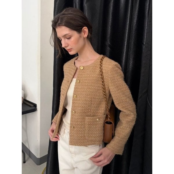 Cecile tweed jacket (buttons & fabric from Italy)