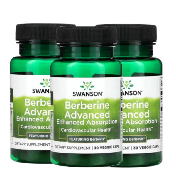 스완슨 베르베린 어드밴스드 550mg 30캡슐 3팩 SW1864 Swanson