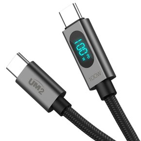 100W C to C LED 디스플레이 PD 고속 충전 케이블