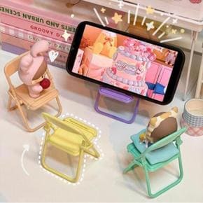 /이룸 미니의자 핸드폰 거치대 휴대폰 받침대 스마트폰